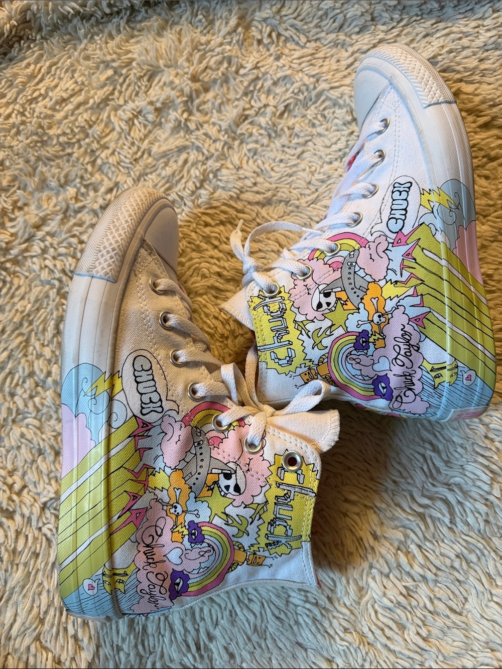 Converse Chuck Taylor All Star High Top Notebook Print Size 8women, 6Mens - Picture 10 of 12